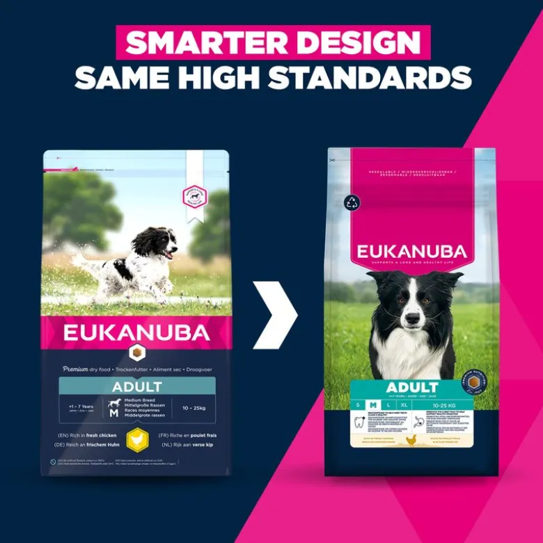 Eukanuba Premium Nutrition Adult Medium Breed kana