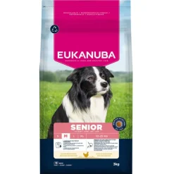 Eukanuba Premium Nutrition Senior Medium Breed kana