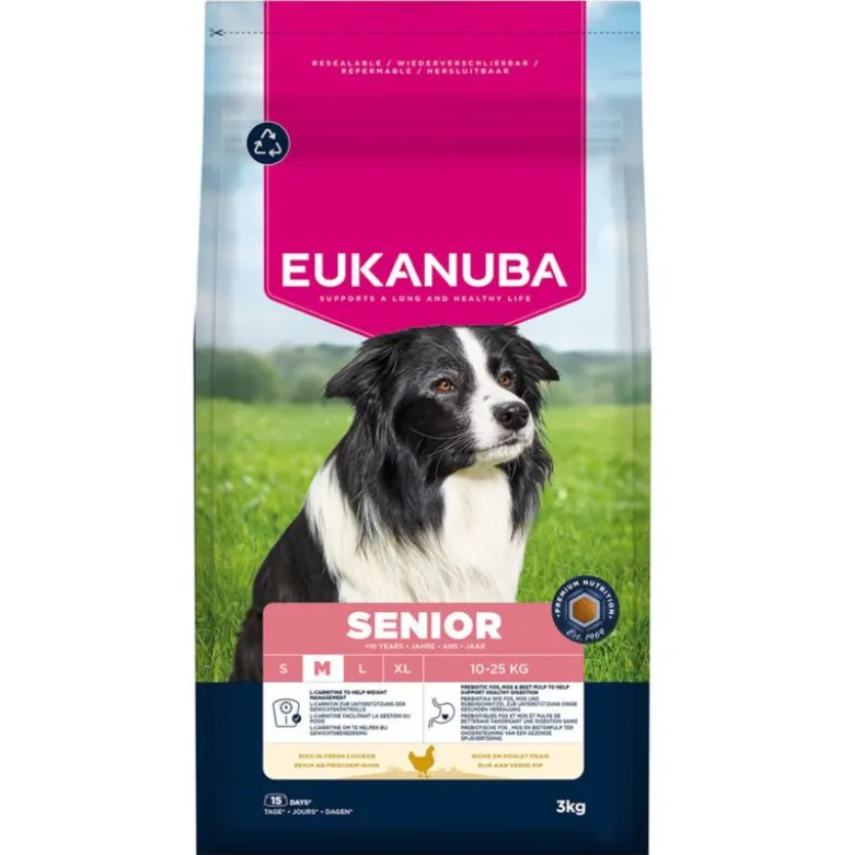 Eukanuba Premium Nutrition Senior Medium Breed kana