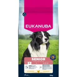 Eukanuba Premium Nutrition Senior Medium Breed kana