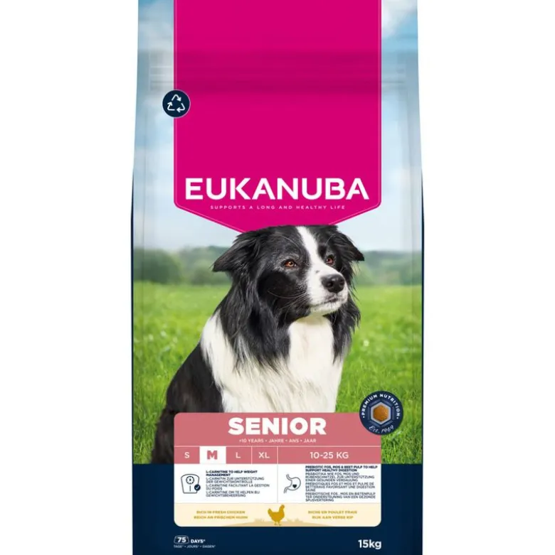 Eukanuba Premium Nutrition Senior Medium Breed kana
