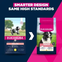 Eukanuba Premium Nutrition Senior Medium Breed kana