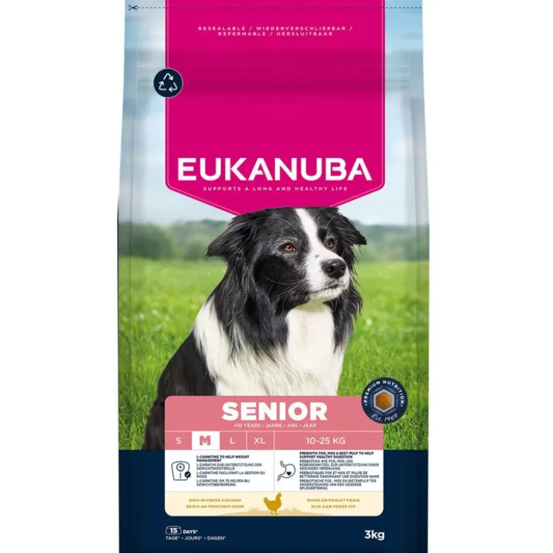 Eukanuba Premium Nutrition Senior Medium Breed kana
