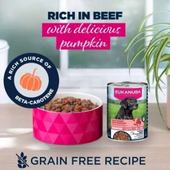 Eukanuba Senior Rich in Beef with Pumpkin