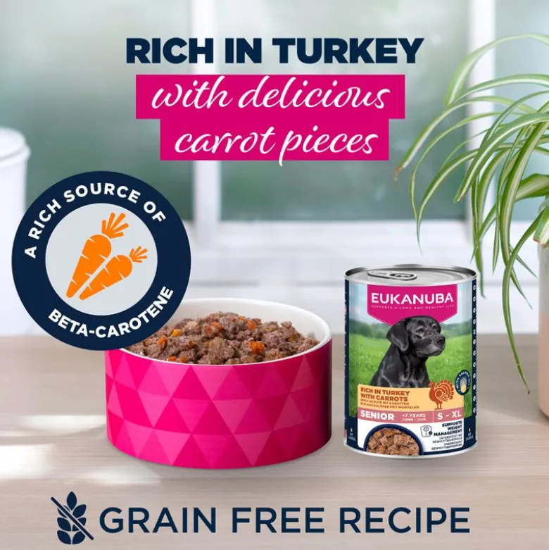 Eukanuba Senior Rich in Turkey with Carrots