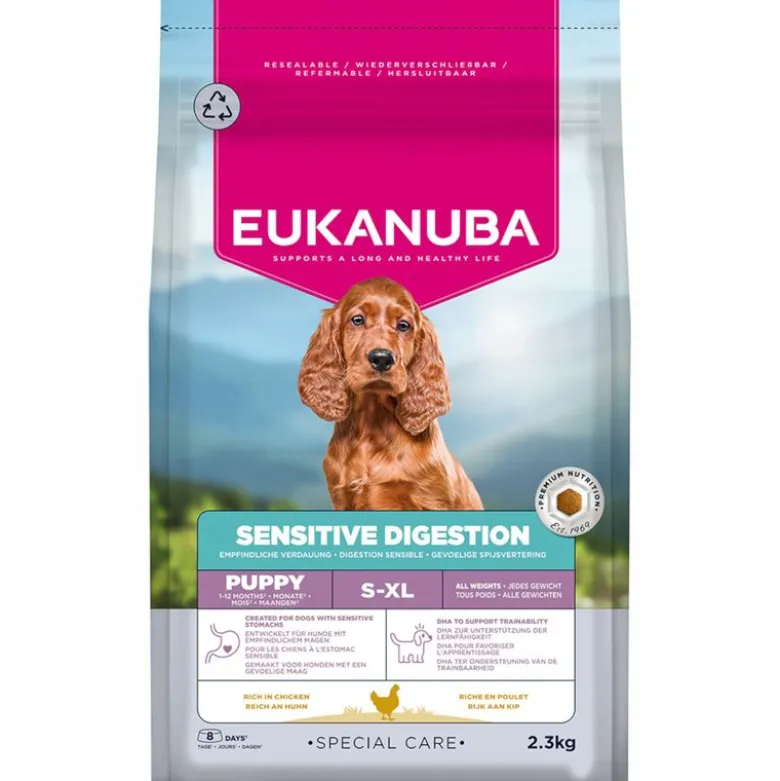 Eukanuba Special Care Sensitive Digestion Puppy kana ja kalkkuna