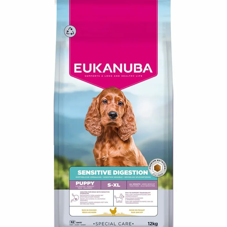 Eukanuba Special Care Sensitive Digestion Puppy kana ja kalkkuna