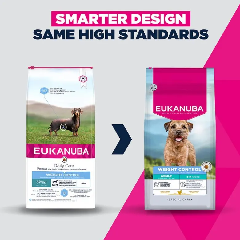 Eukanuba Special Care Weight Control Adult Small/Medium