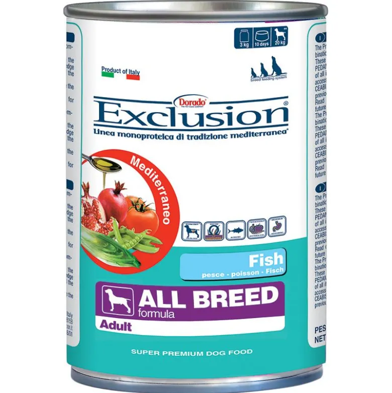 Exclusion Mediterraneo Adult 6 x 400 g