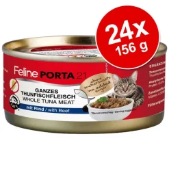 Feline Porta 21 -säästöpakkaus 24 x 156 g