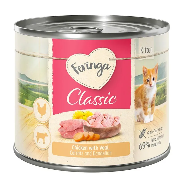 Feringa Classic Meat Menu Kitten 6 x 200 g