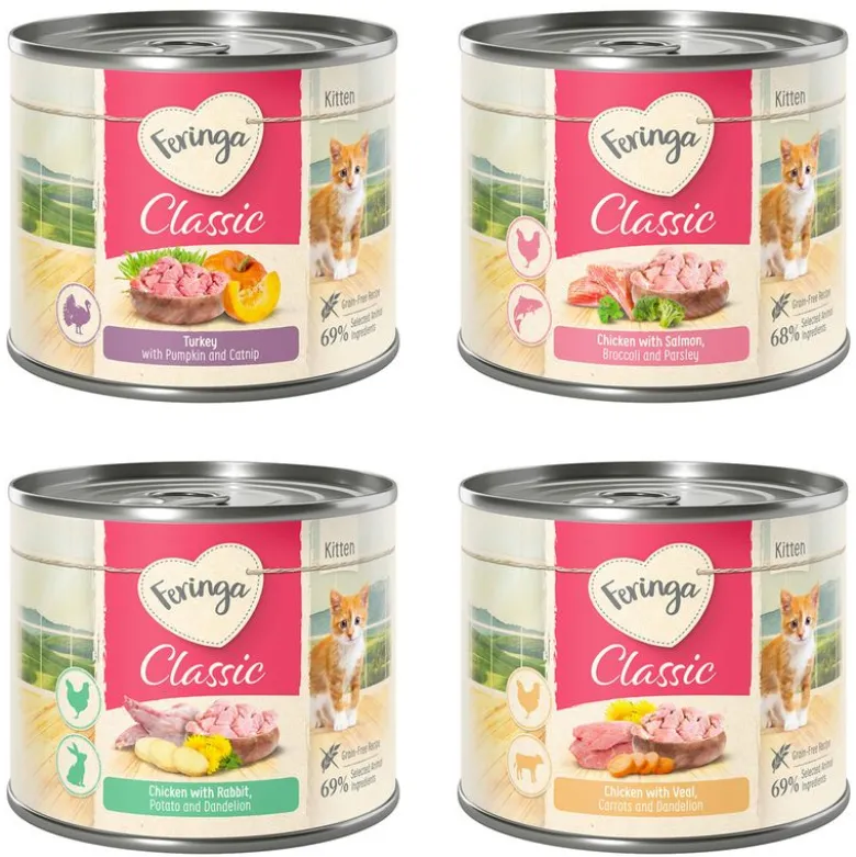 Feringa Classic Meat Menu Kitten 6 x 200 g