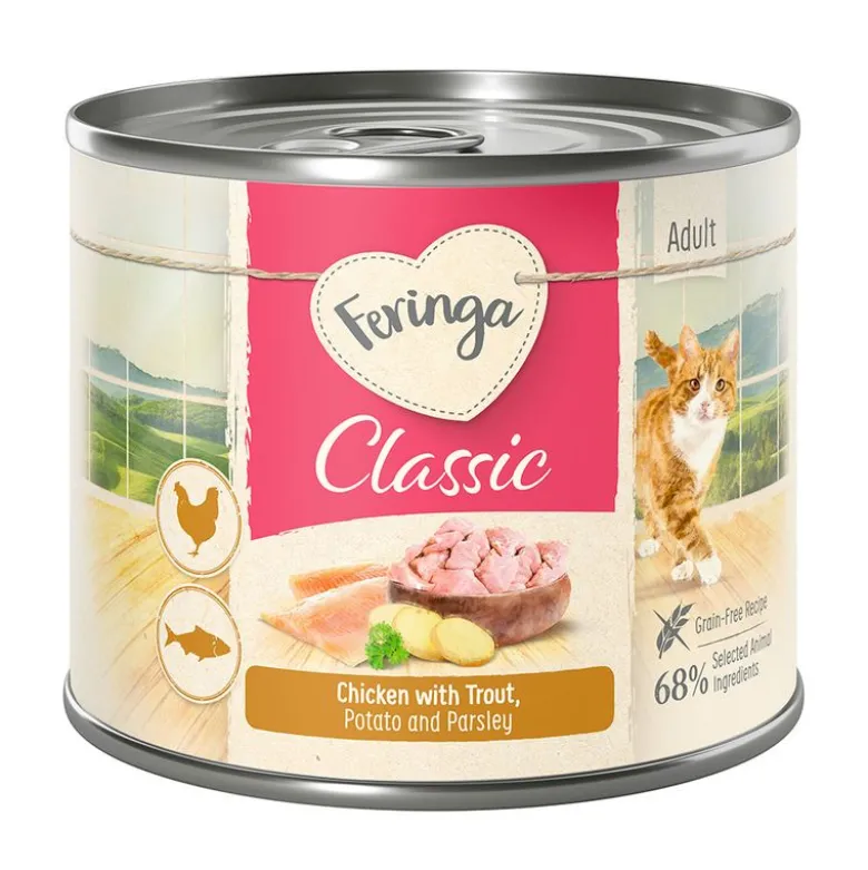Feringa Classic Meat Menu -säästöpakkaus 12 x 200 g