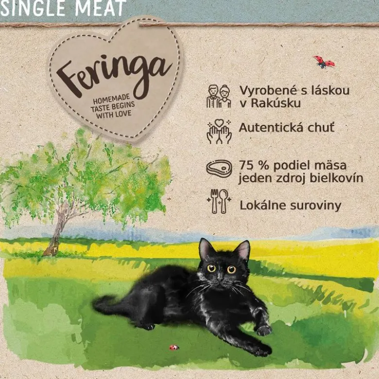 Feringa Single Meat Menu 6 x 410 g