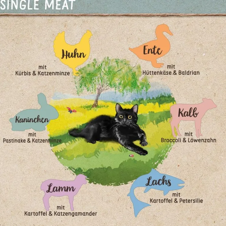 Feringa Single Meat Menu 6 x 410 g