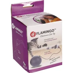 Flamingo-kissanlelu pallo ja hiiri