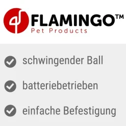 Flamingo Yoyo -vuorovaikutteinen kissanlelu