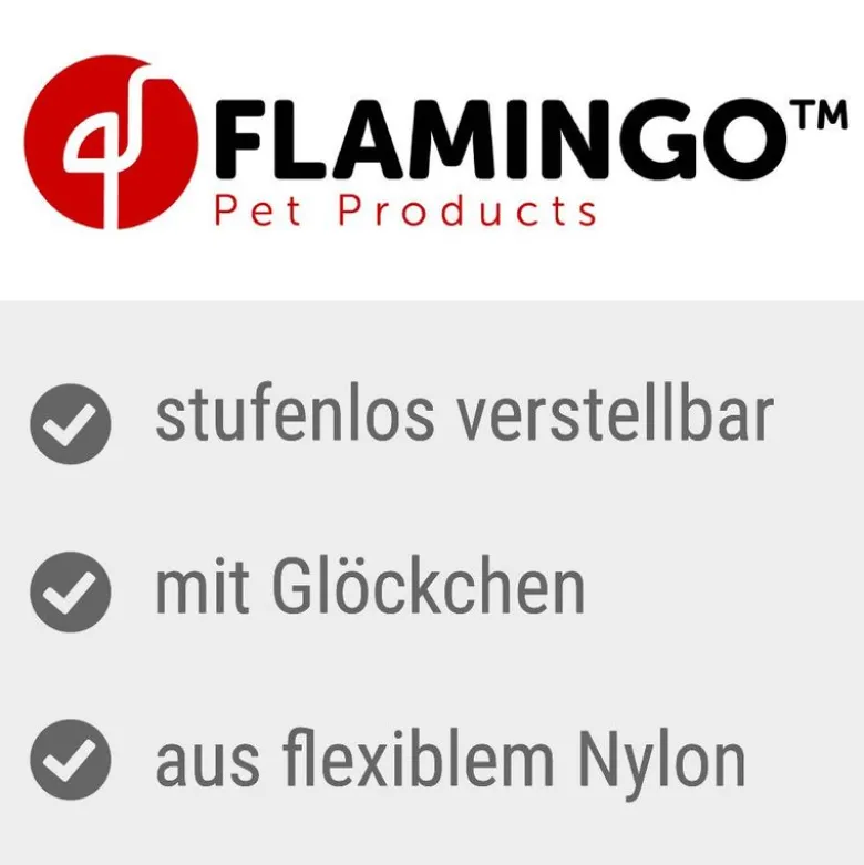 Flamingo Ziggi -kaulapanta kissalle