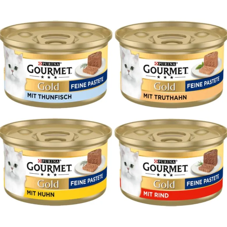 Gourmet Gold Fine Paté -lajitelma 48 x 85 g