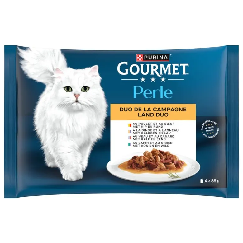 Gourmet Perle -lajitelma 4 x 85 g