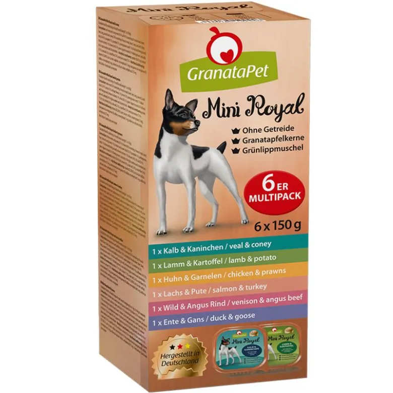 GranataPet Mini Royal -mixrasiat 6 x 150 g