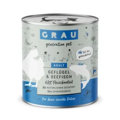 Grau Adult, viljaton 6 x 800 g