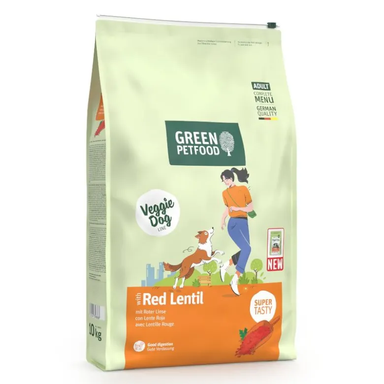 Green Petfood Veggie Dog punaiset linssit