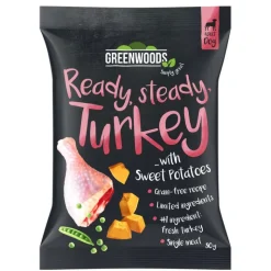 Greenwoods kalkkunaa ja bataattia, hernettä ja kurpitsaa
