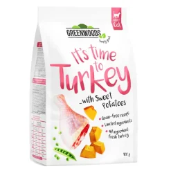 Greenwoods kalkkunaa ja bataattia, herneitä ja kurpitsaa