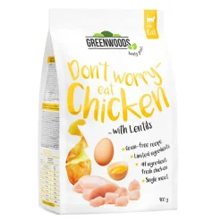 Greenwoods kanaa ja linssejä, perunaa ja munaa