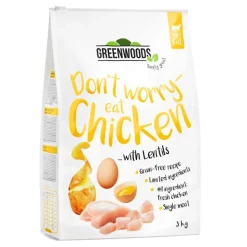 Greenwoods kanaa ja linssejä, perunaa ja munaa
