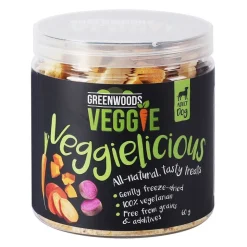 Greenwoods Veggie, bataattia, kurpitsaa ja porkkanaa