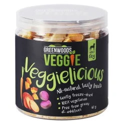 Greenwoods Veggie, bataattia, kurpitsaa ja porkkanaa