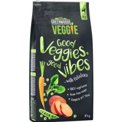 Greenwoods Veggie bataattia ja herneitä, porkkanaa ja pinaattia