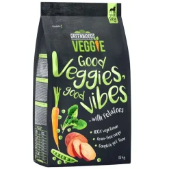 Greenwoods Veggie bataattia ja herneitä, porkkanaa ja pinaattia