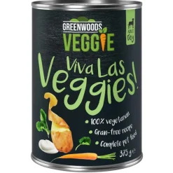 Greenwoods Veggie: jogurttia, perunaa, porkkanaa ja pinaattia
