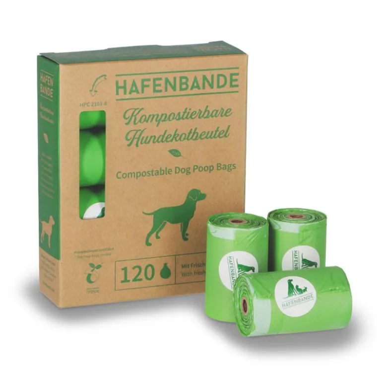 HAFENBANDE- biohajoavat koirankakkapussit