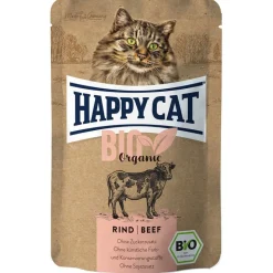 Happy Cat luomu Pouch 6 x 85 g
