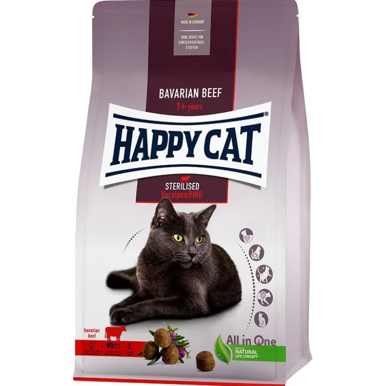 Happy Cat Sterilised Adult -yhteispakkaus 3 x 10 kg