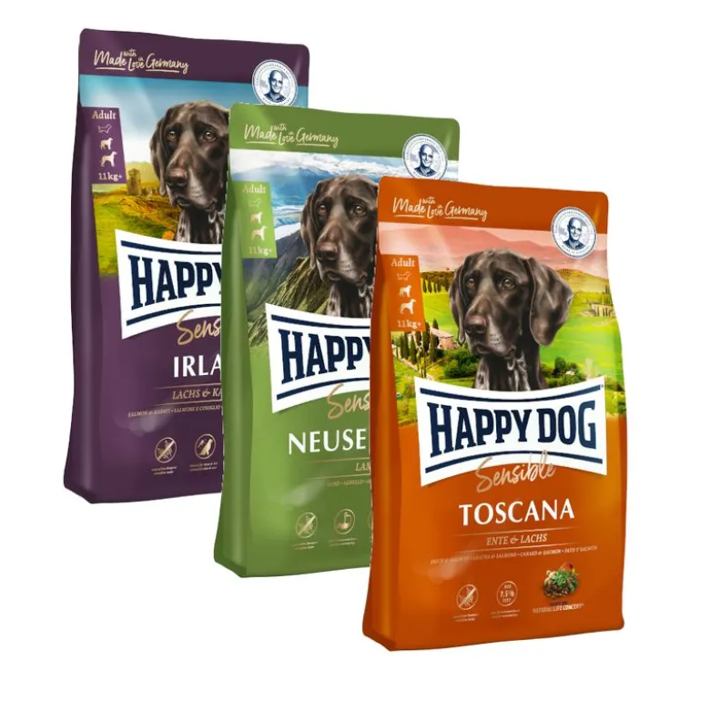 Happy Dog Supreme Culinary World Tour, 3 x 4 kg