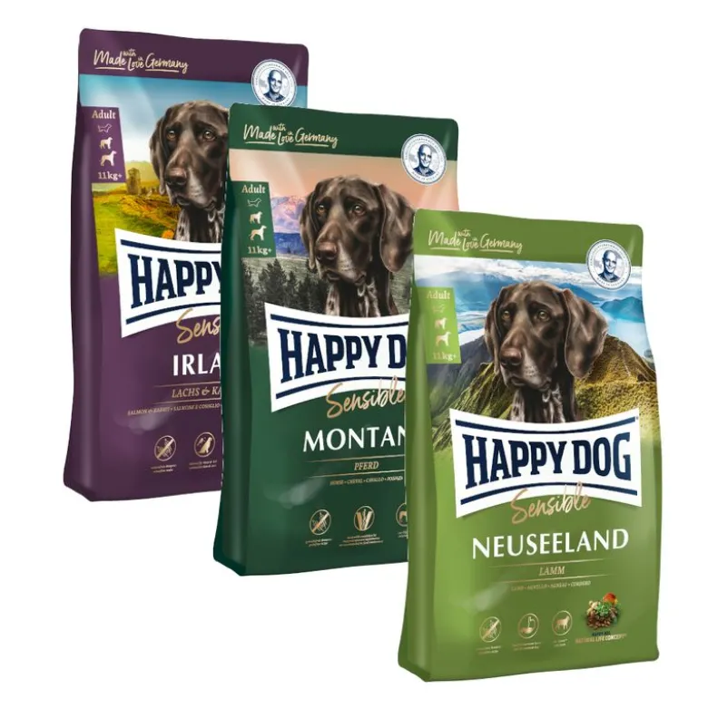 Happy Dog Supreme Culinary World Tour, 3 x 4 kg