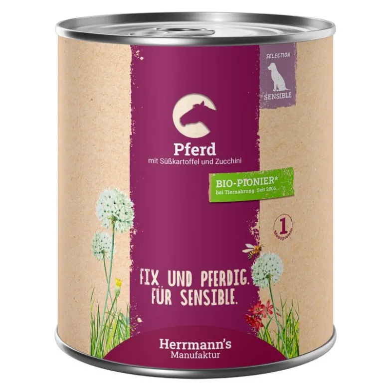 Herrmanns luomu Menu Sensitive 24 x 800 g