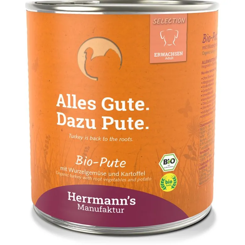 Herrmann's Luomu / Sensitive 6 x 800 g