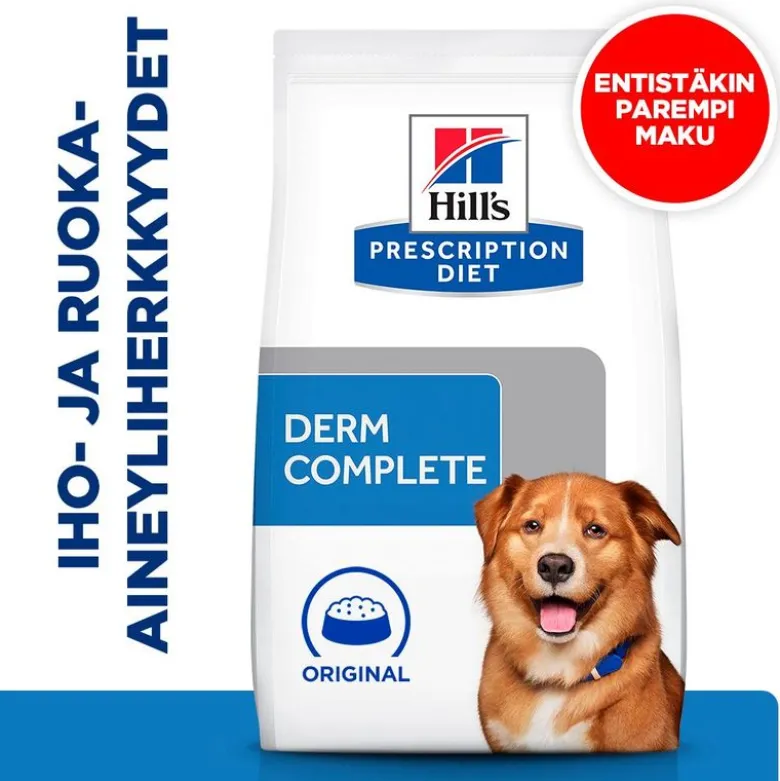 Hill’s Prescription Diet Derm Complete riisi ja muna