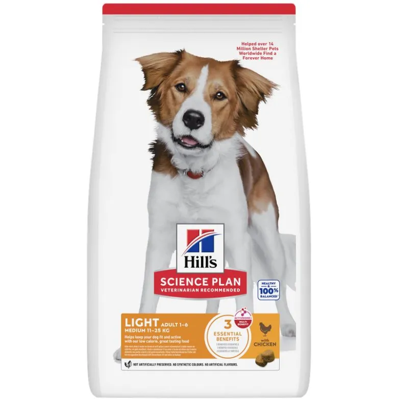 Hill's Science Plan Adult 1–6 Light Medium kana