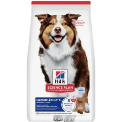 Hill's Science Plan Mature Adult 7+ Medium lammas & riisi