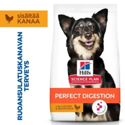 Hill's Science Plan Perfect Digestion Adult 1+ Small & Mini kana ja ruskea riisi