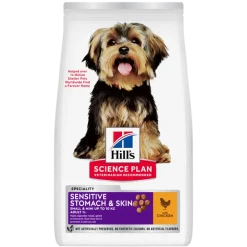 Hill's Science Plan Sensitive Stomach & Skin Adult 1+ Small & Mini kana