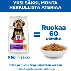 Hill's Science Plan Sensitive Stomach & Skin Adult 1+ Small & Mini kana