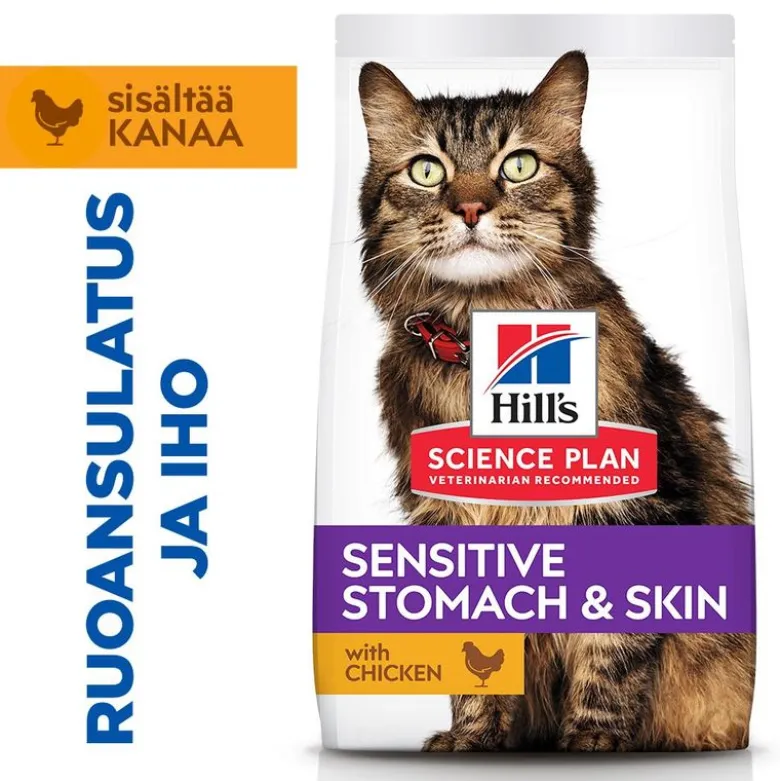 Hill's Science Plan Sensitive Stomach & Skin Adult 1+ kana